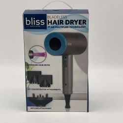 *NEW* Bliss Bath & Home Bladeless Hair Dryer