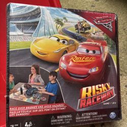 Cars Risky Raceway Board Game - NEW