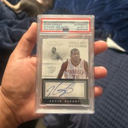 Kevin Durant auto 10