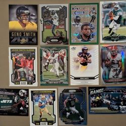 12 Seattle Seahawks NFL  football sports trading cards Stars and Rookies, all excellent condition. Includes: Jaxon Smith-Njigba, Kenneth Walker III, 