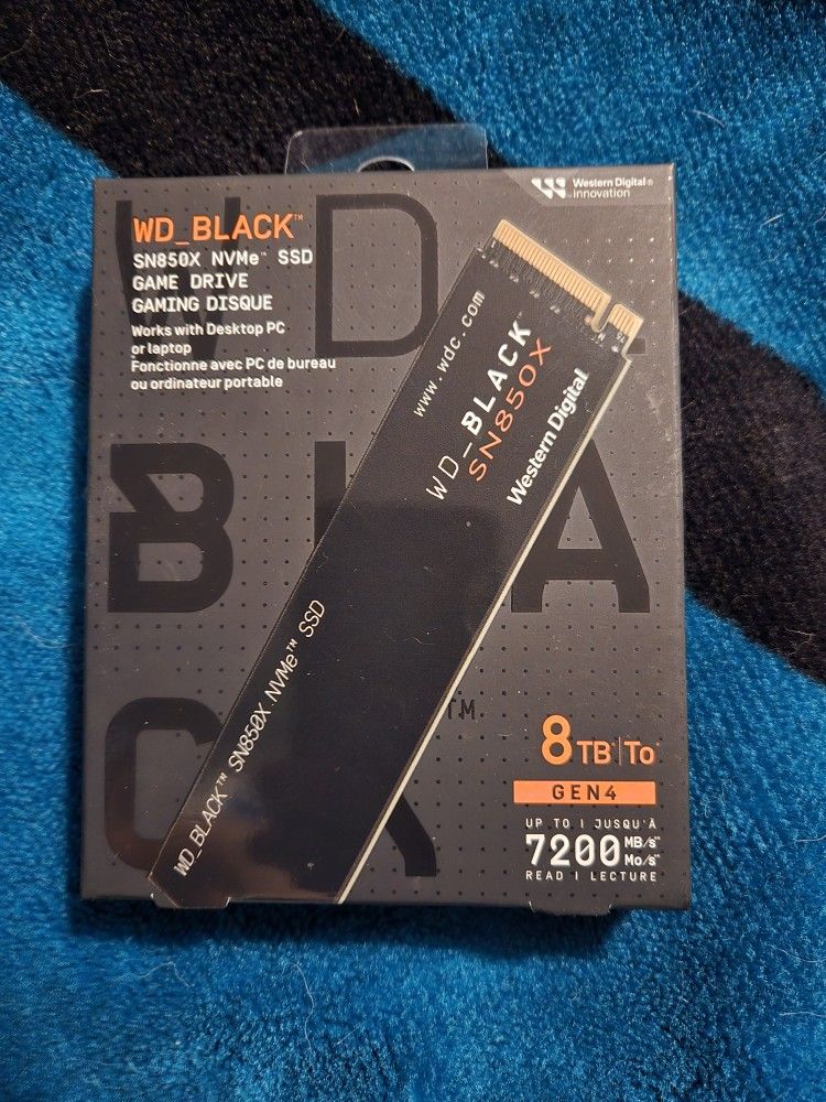 Wd Black Sn850x 8tb
