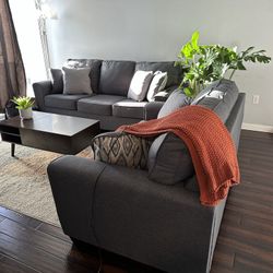 Ashley Furniture Calion Sofa & Loveseat Set