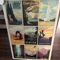 Brand New National Park Canvas Art By Anderson Group!