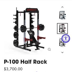 Wright P-100 Pawer Rack / Squat Rack