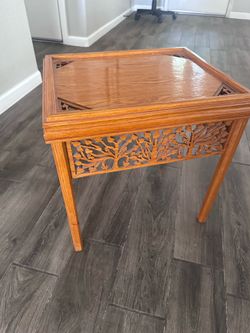 Custom side table
