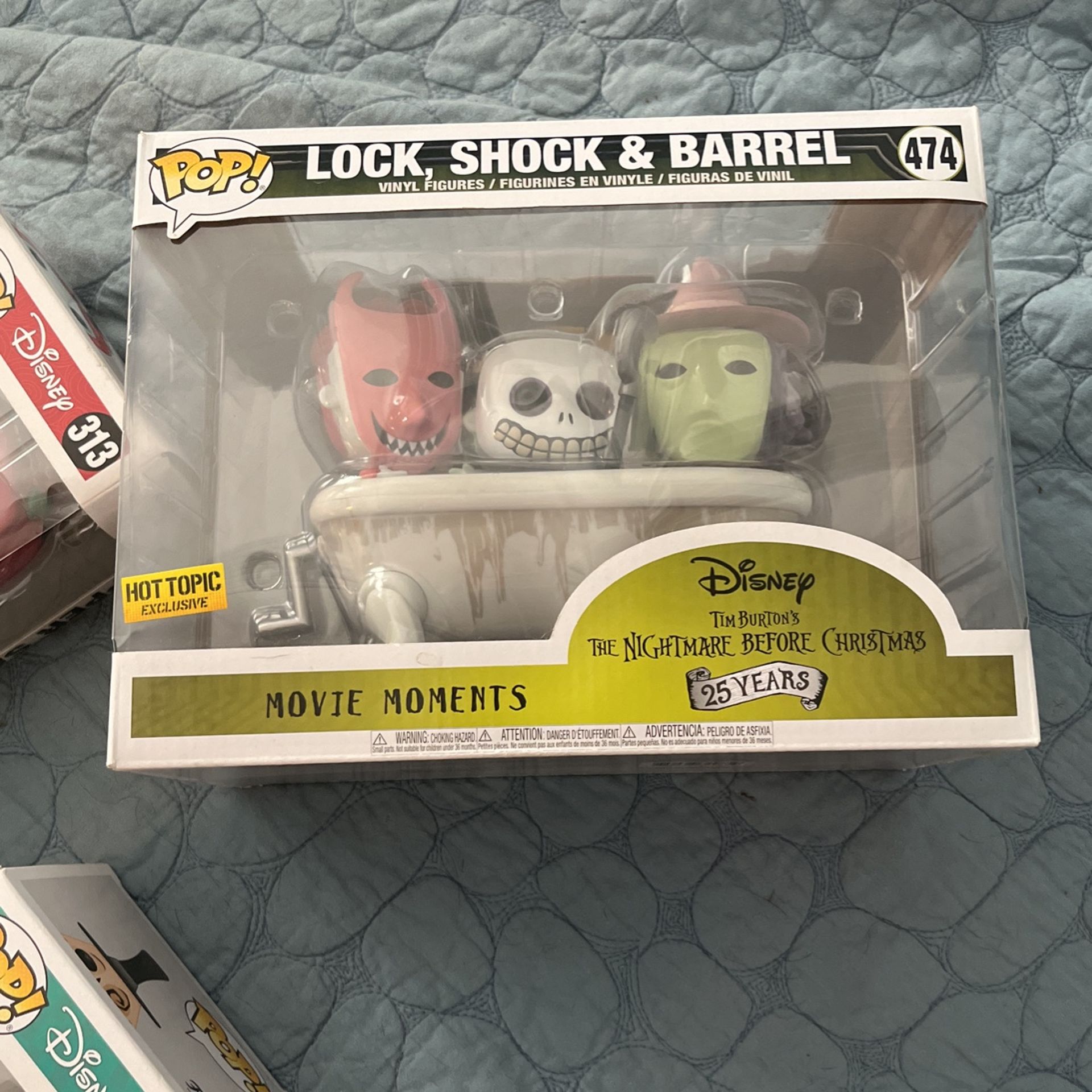 Lock shock And Barrel Funko Pops
