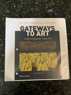 College textbook- Gateways to art