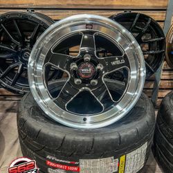 Weld Ventura and Nitto Drag Radial 305/45/17 in stock 