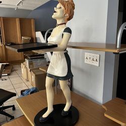 WAITRESS STATUE BOMBAY COLLECTION #101 LIMITED EDITION 