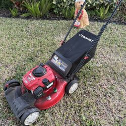 Troy Built 21” Cutting Deck Self-Propelled Gas Lawn Mower  TB200 - Briggs & Stratton 625EX Series | 150cc  Works great, but does need work. Everything