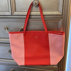 New Pink Red Purse Tote Shoulder Bag