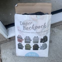 Black Diaper Bag
