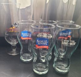 Samuel Adams Beer Glass Set (6)