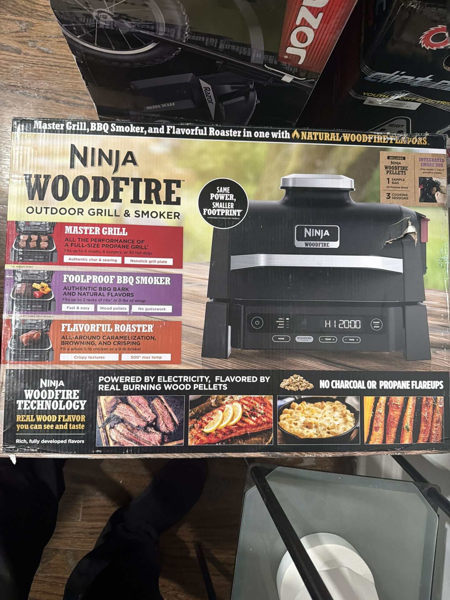 Ninja Wood Fire Grill 