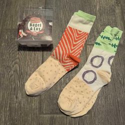 New Bagel & Lox Socks