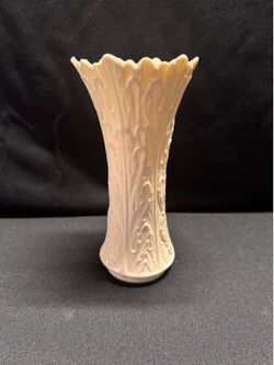 Lenox Embossed Ivory Bud Vase