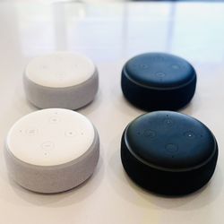 Amazon Echo Dot Alexa Smart Speakers - $20 Each