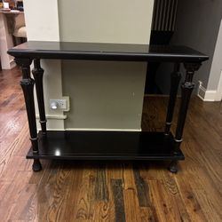 Black entry table
