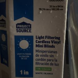 Light Filtering Cordless VinyI Mini Blinds