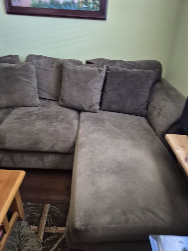 Sofa With Chaise And Large Chair