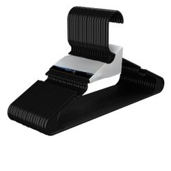 100 Black Hangers 