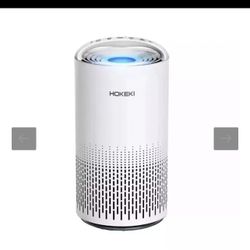HOKEKI Air Purifier for Home Allergies Pets Hair Bedroom True HEPA Air Cleaner