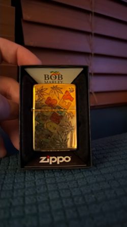 Zippo Bob Marley Fusion High Polish Brass Pocket Lighter