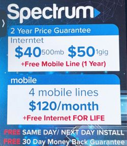 Spectrum internet