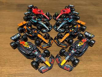F1 racing cars
