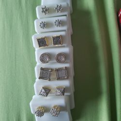 Cz gold plated pure silver Brand New With Tags