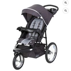 Baby Trend Xcel-R8 Plus Jogging Stroller with LED Lights, Liberty Grey Used For One Week  150 Or Best Offer