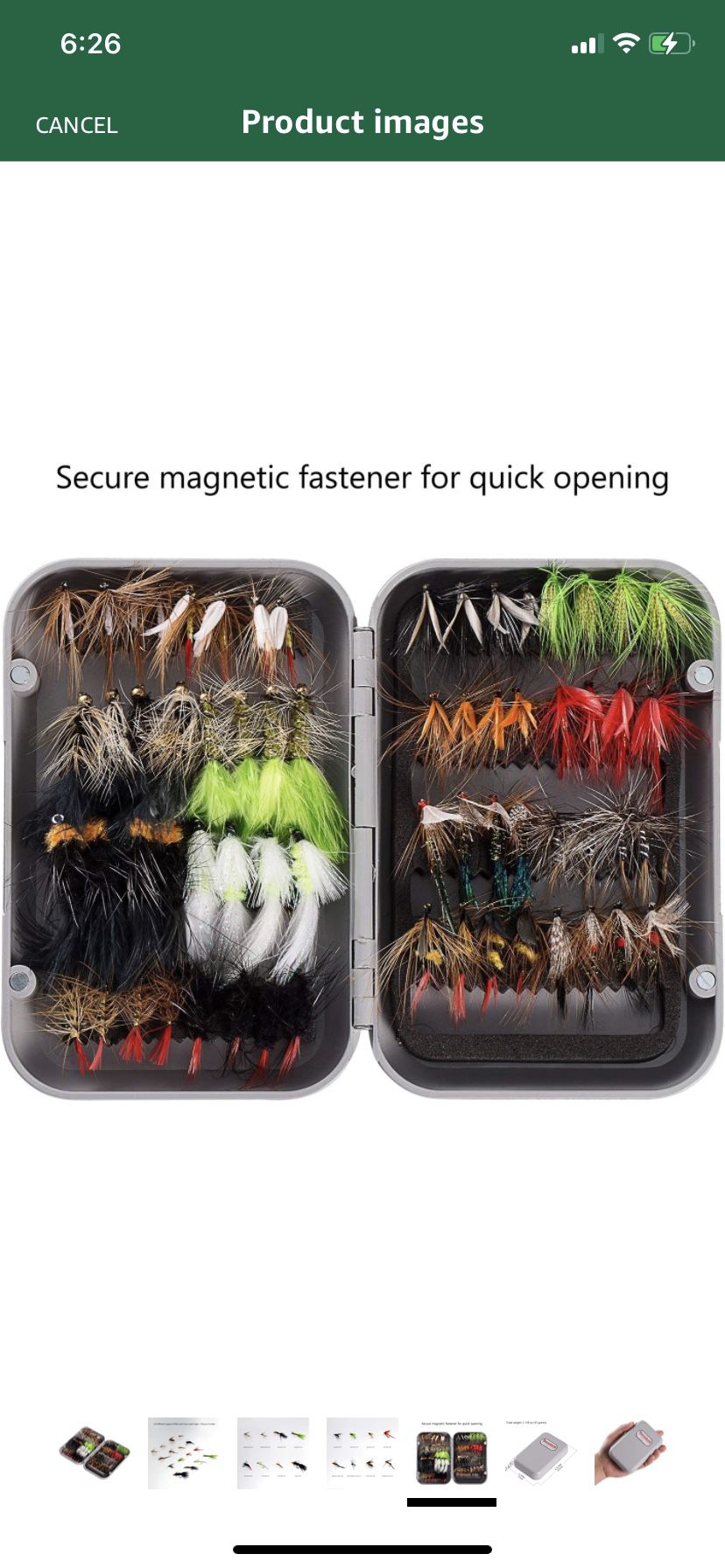 Fly Fishing Flies Kit Fly Assortment Trout Bass Fishing with Fly Box 64pcs with Dry/Wet Flies, Nymphs, Streamers, Popper