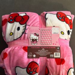 Hello Kitty V-Day Blanket