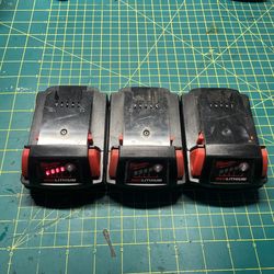 M18 Milwaukee Batteries
