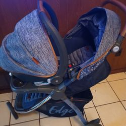 Car Seat And Stroller With Base