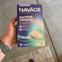 Navage Salt Pods Original Ex. 5/28