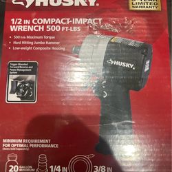 Husky 1/2in compact impact wrench