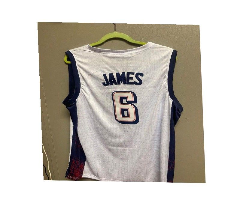 set price LeBron James USA Jersey Genuine Athletic Gear