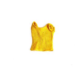 Yellow Tank Top from Vintage 1974 Mattel “Sweet 16 #7796”