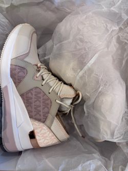 Michael Kors Women's Sneakers Pink Monogram