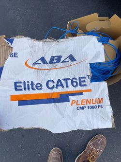 Cat 6 plenum