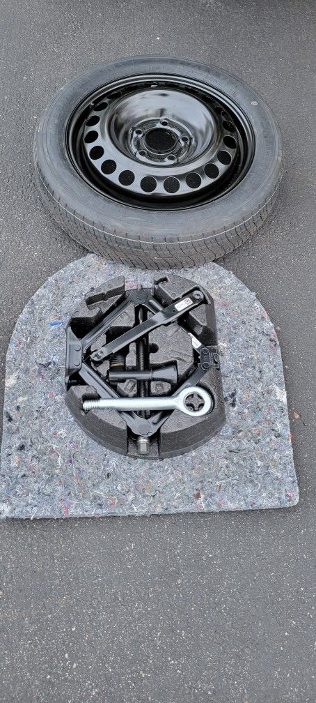 2018-24 Gmc Terrain/Equinox spare tire kit with Spare Tire T135/70/R16