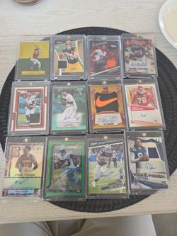 Sports Cards Autograph/Patch/numbered/Rookie cards.