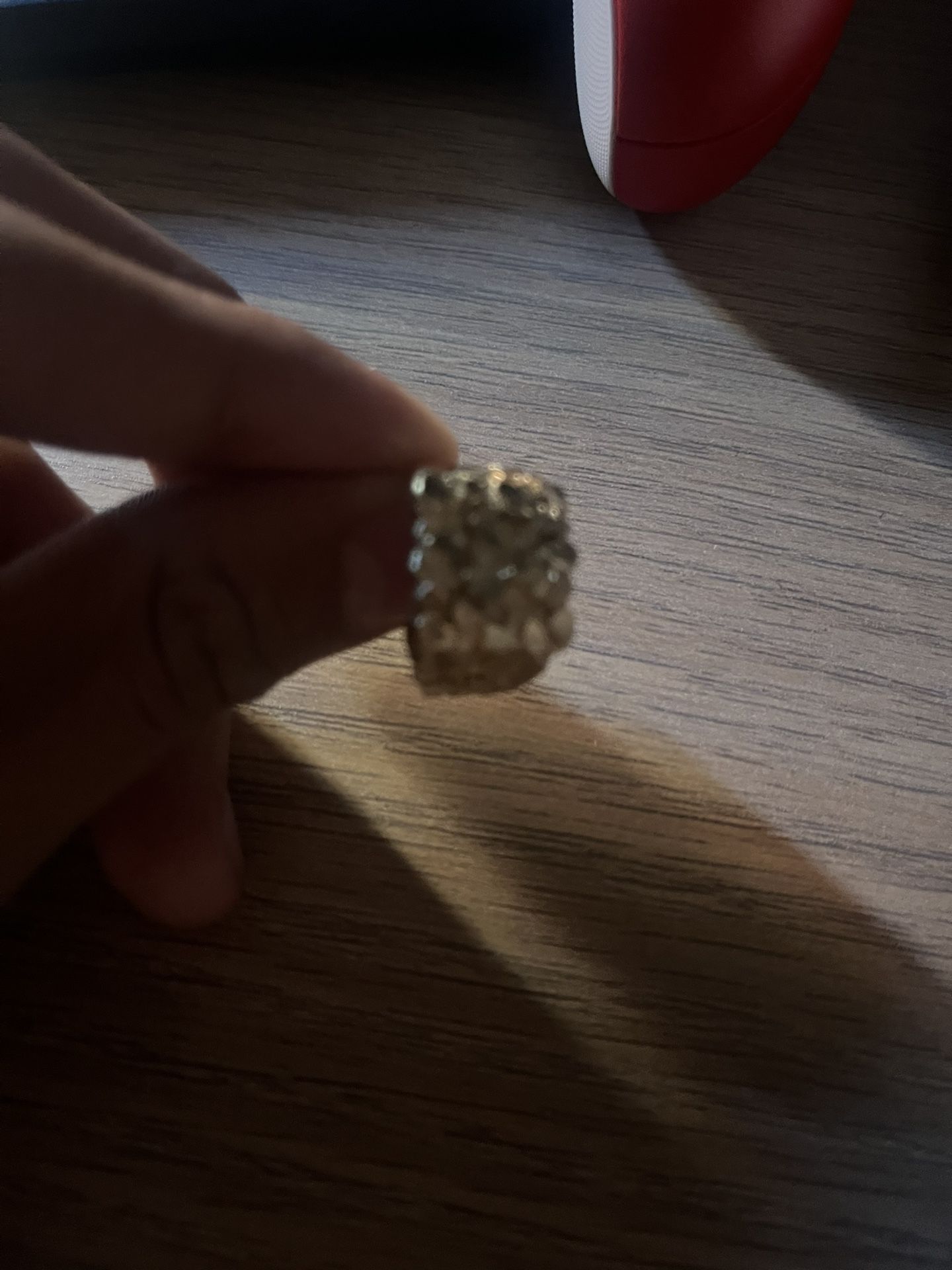 GOLD NUGGET RING