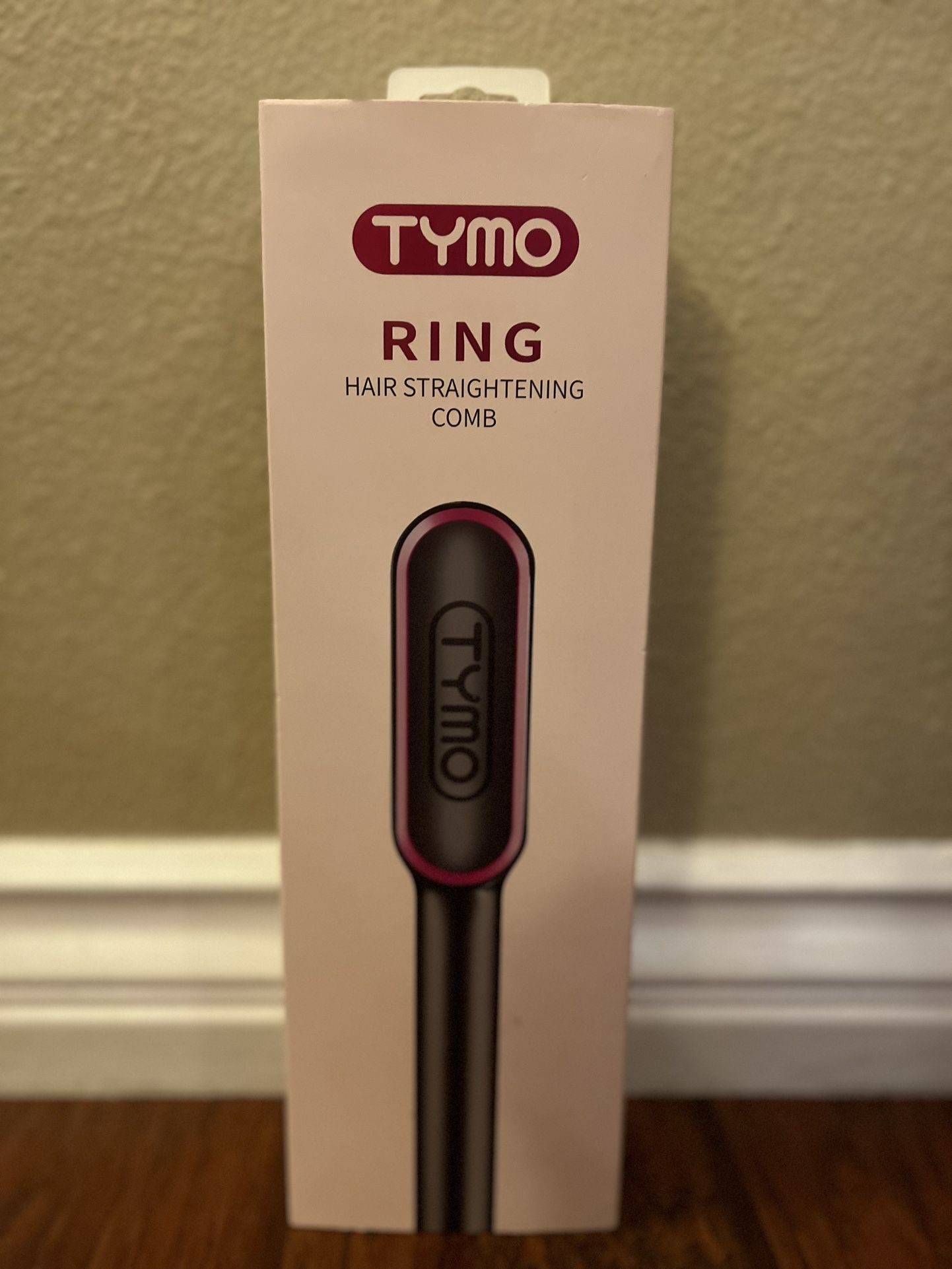 Tymo Ring Hair Straightening Comb/ Straightener 