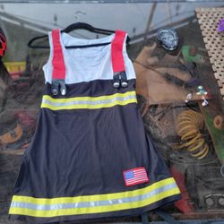 Lady Fire Fighter Costume 