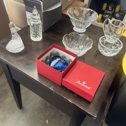 Waterford Baccarat And Gorham Crystal