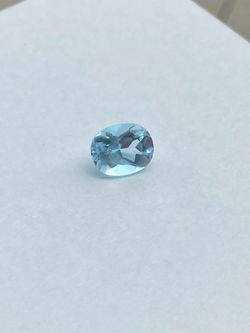 Natural Aquamarine Oval Loose Gemstone