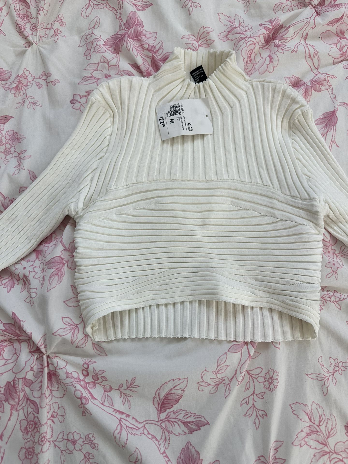 Forever 21 Long Sleeve Crop Top