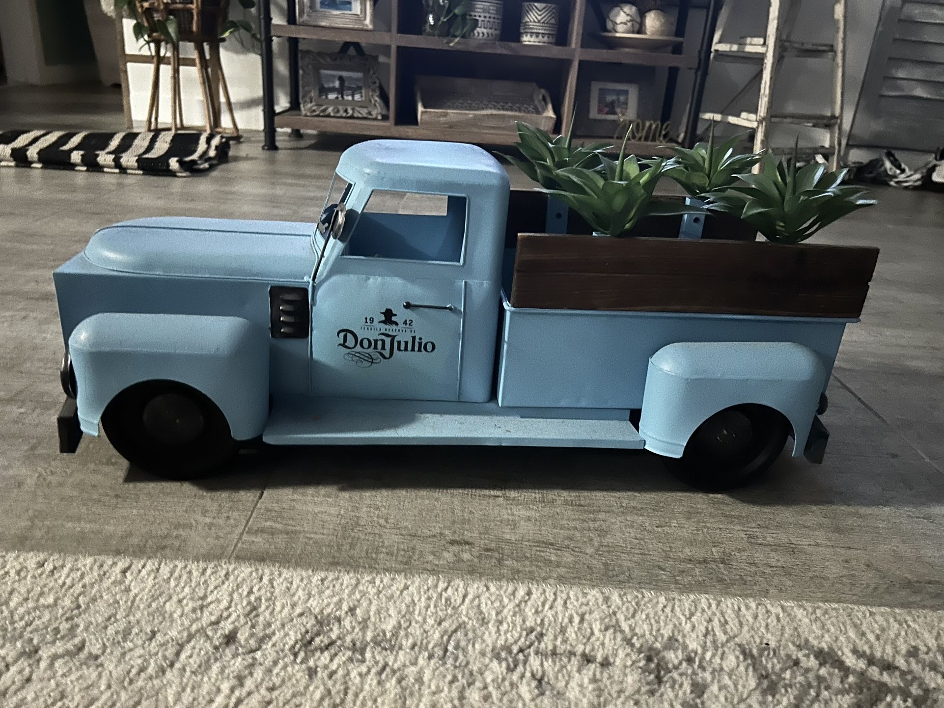 DON JULIO TEQUILA BLUE TRUCK Collectible
